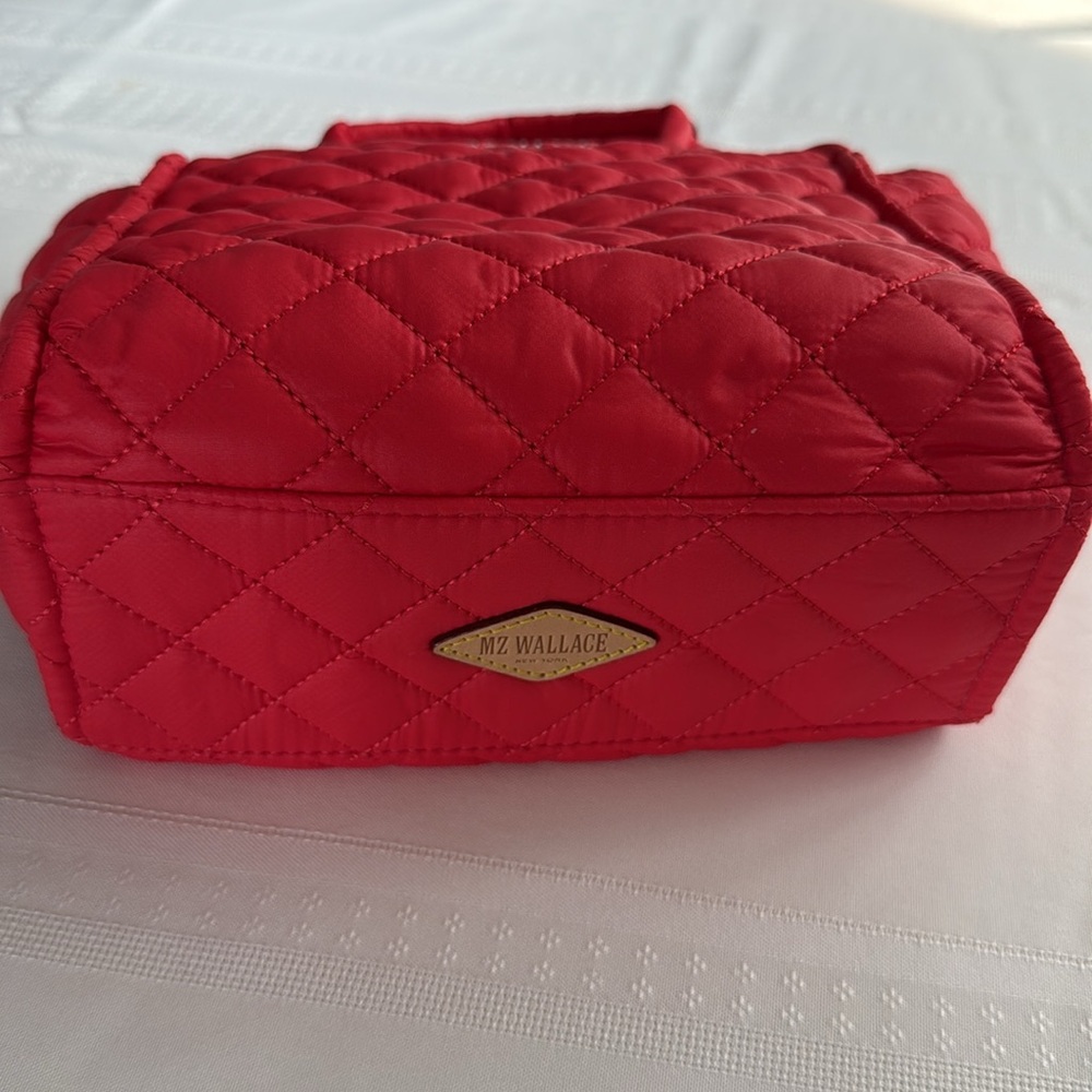MZ Wallace Box Tote - Quilted. Coral. Brand new. Never used with tags - Picture 3 of 5